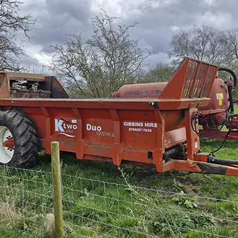 Muck Spreader Hire